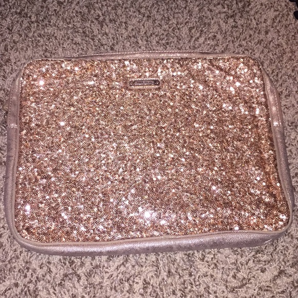 Nine West Accessories - Nine West Sequin Rose Gold laptop sleeve
